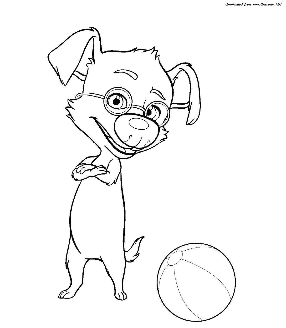 Photo Great squirrel and arrow in space