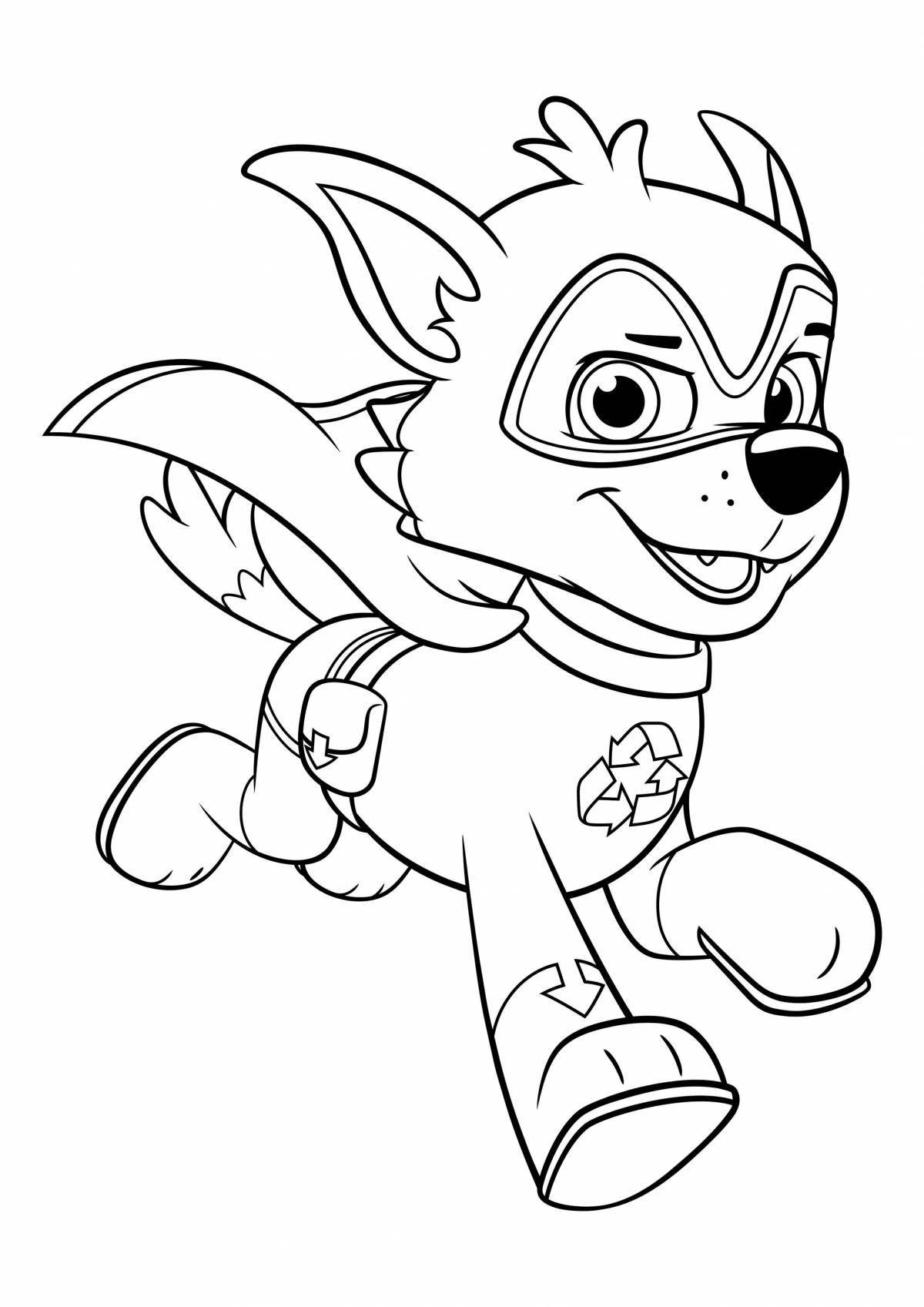 Animated paw patrol puppies