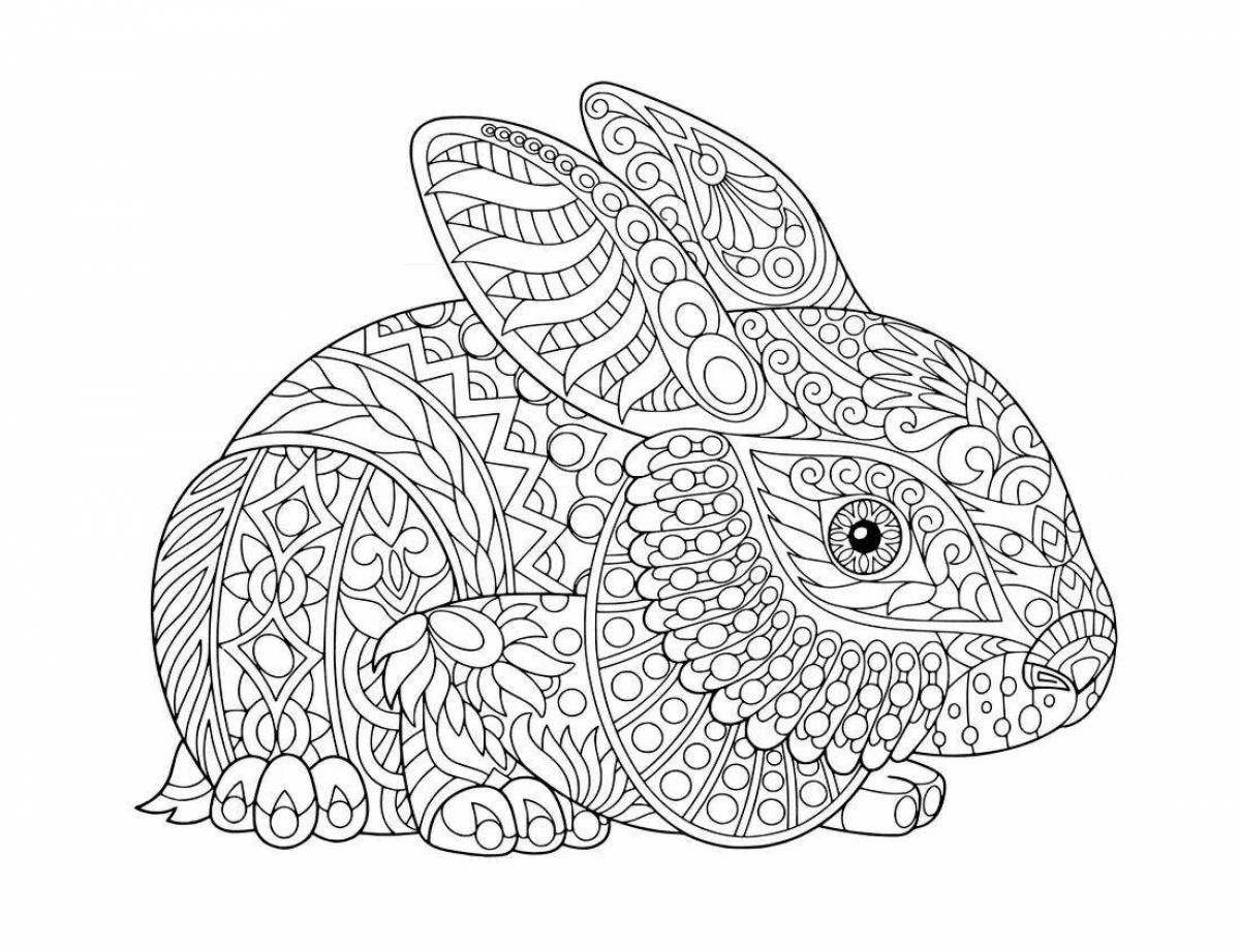 Fun New Year's Bunny 2023