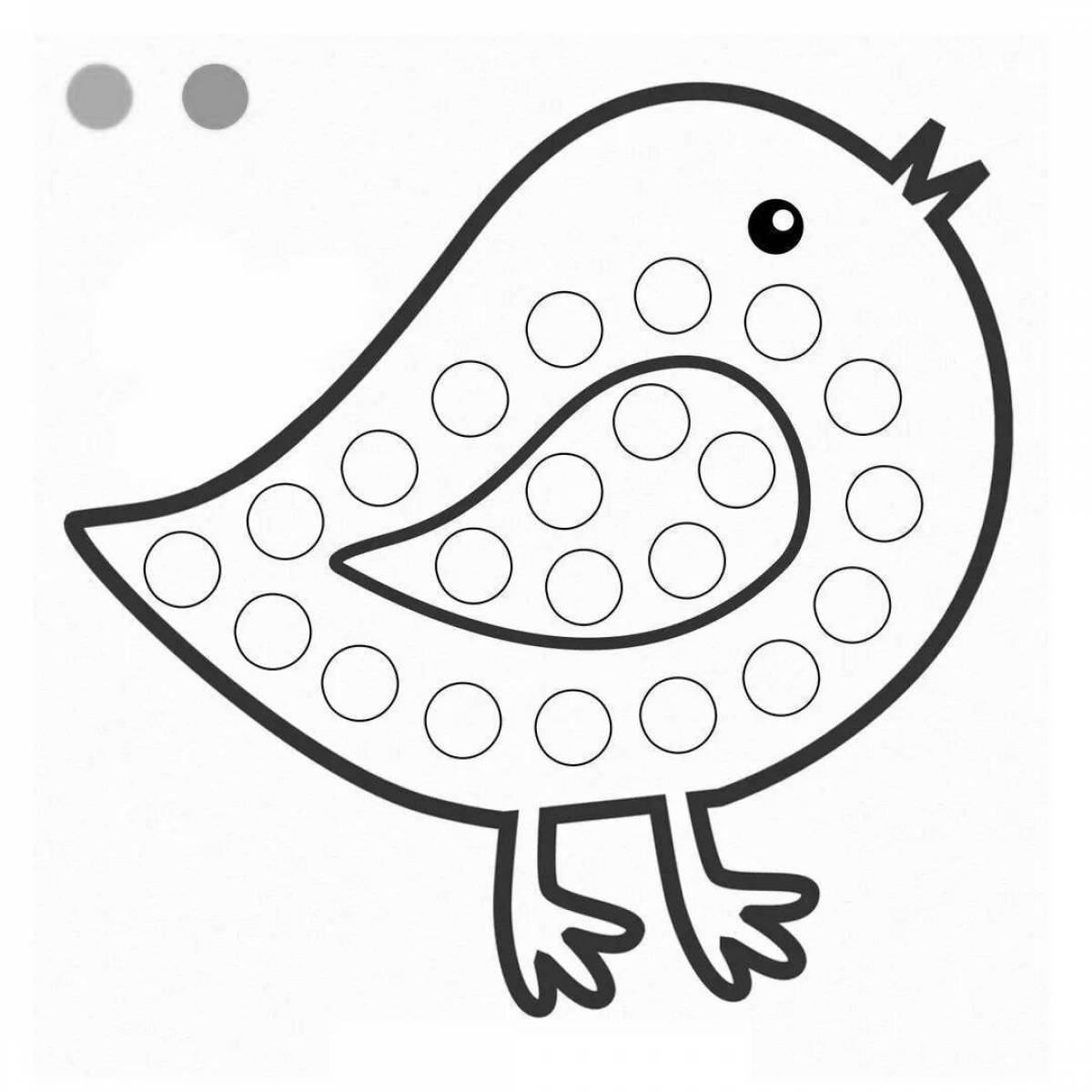 Coloring book for toddlers 1 to 2 years old