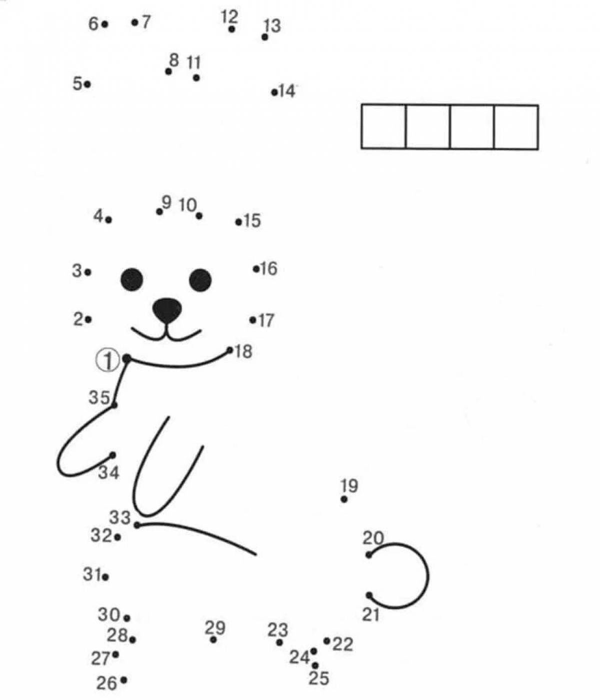 Fun math coloring book for grade 1