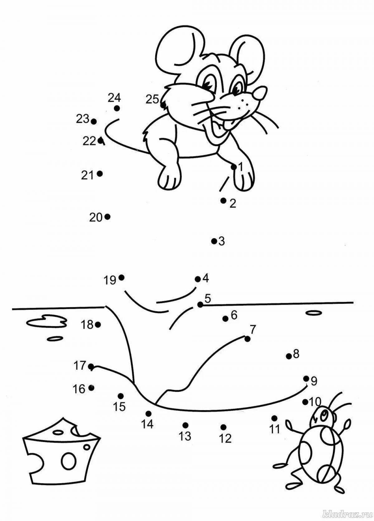 1st grade math fun coloring book with glasses