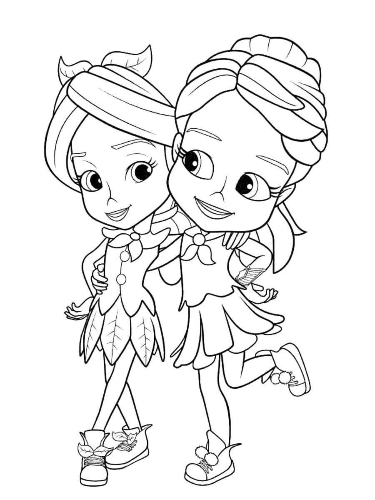 Outstanding patrol coloring page for 6-7 year olds