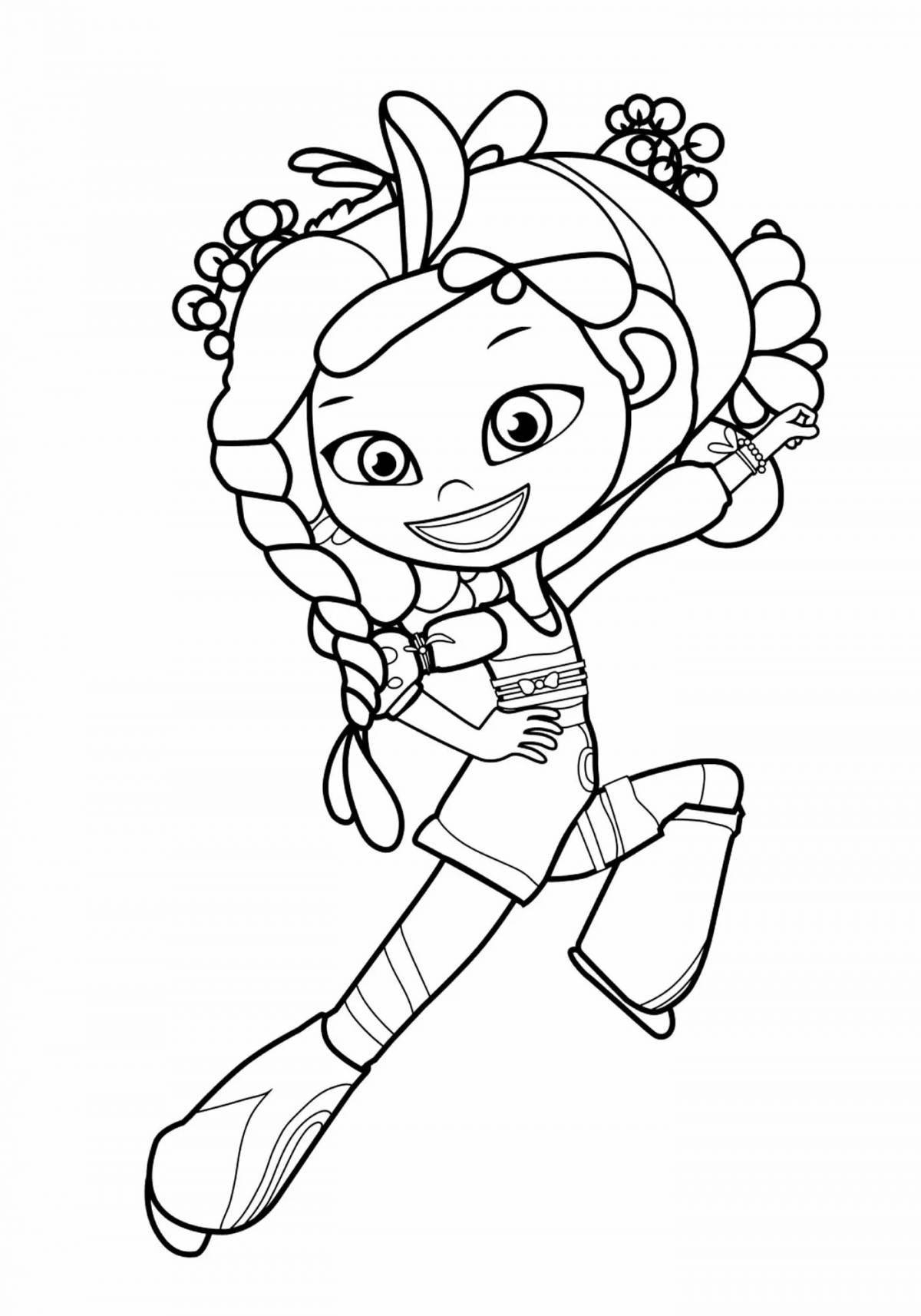 Amazing patrol coloring page for 6-7 year olds