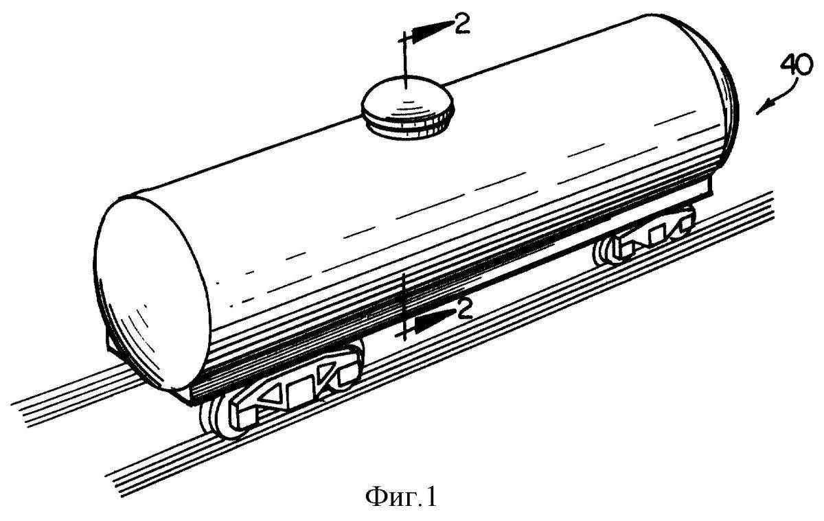 Как нарисовать вагон цистерна