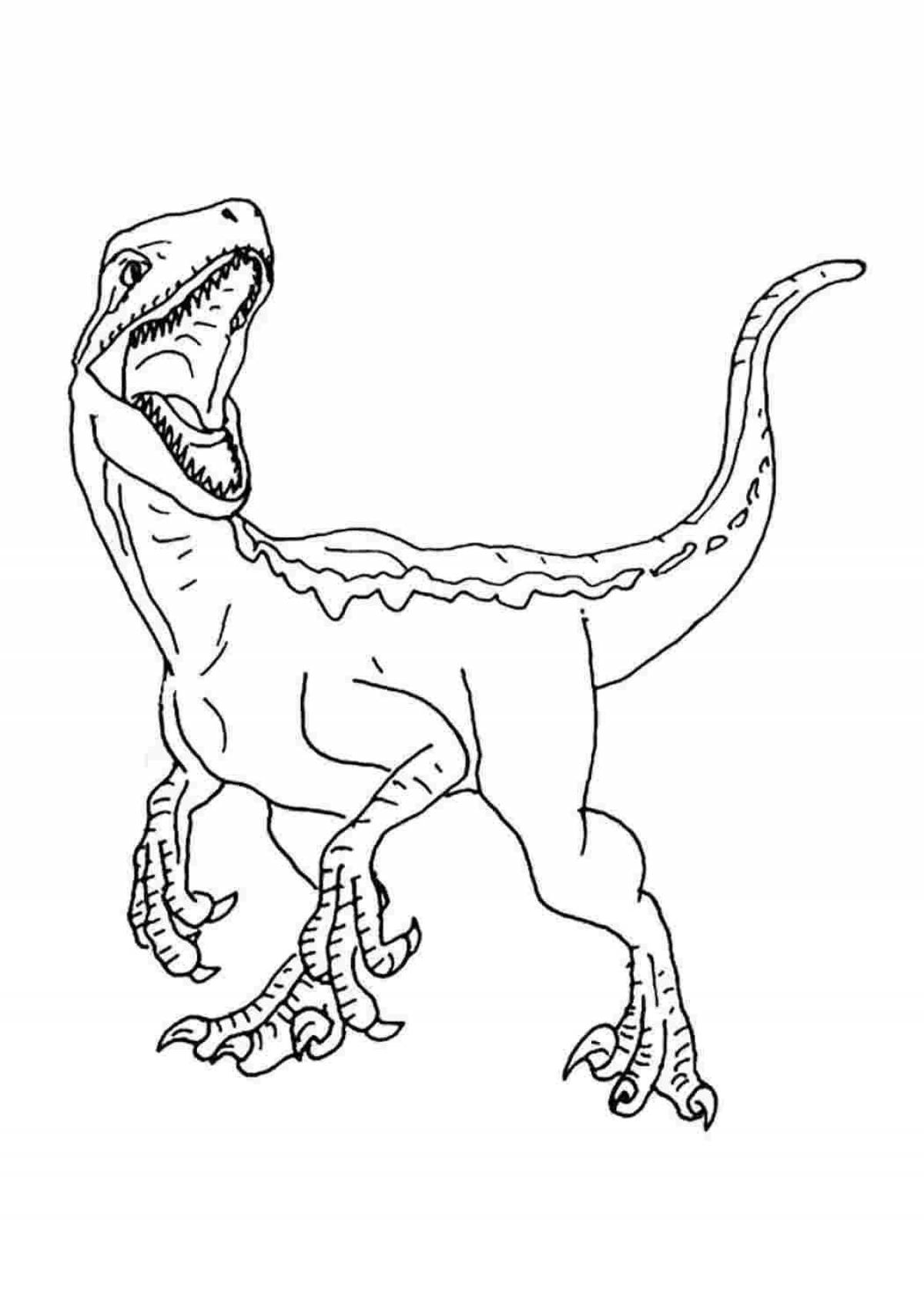Indoraptor Majestic Coloring Page
