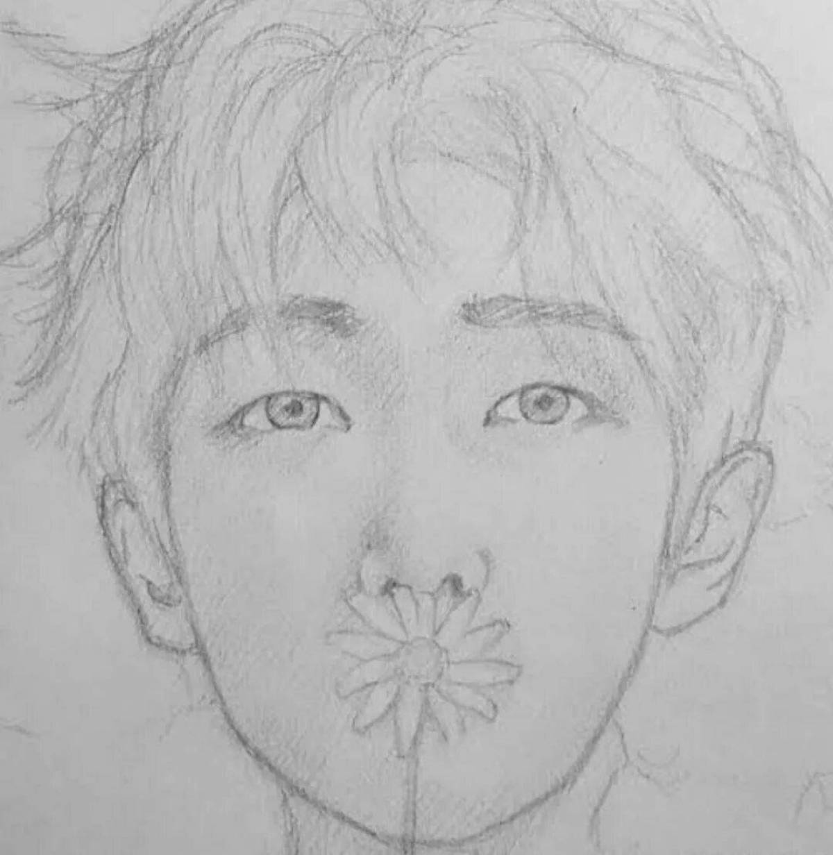 Cute namjoon coloring book