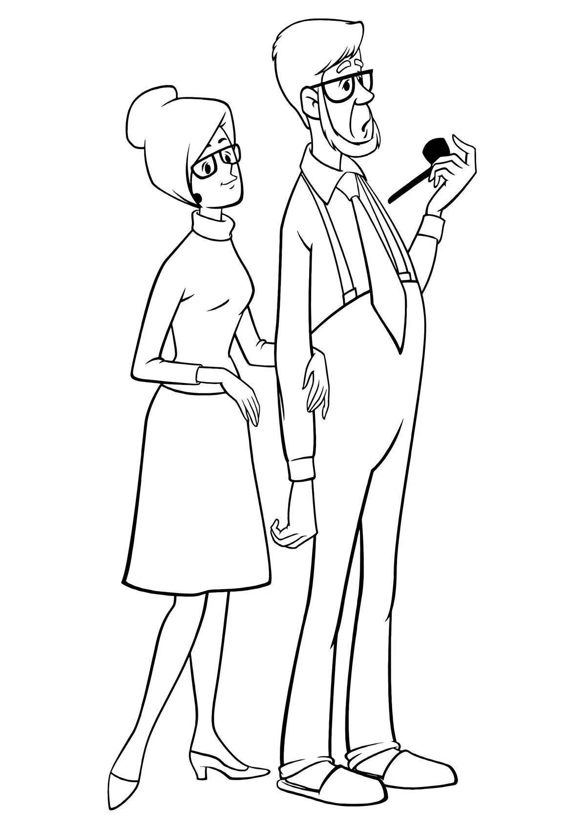 Coloring pages for parents