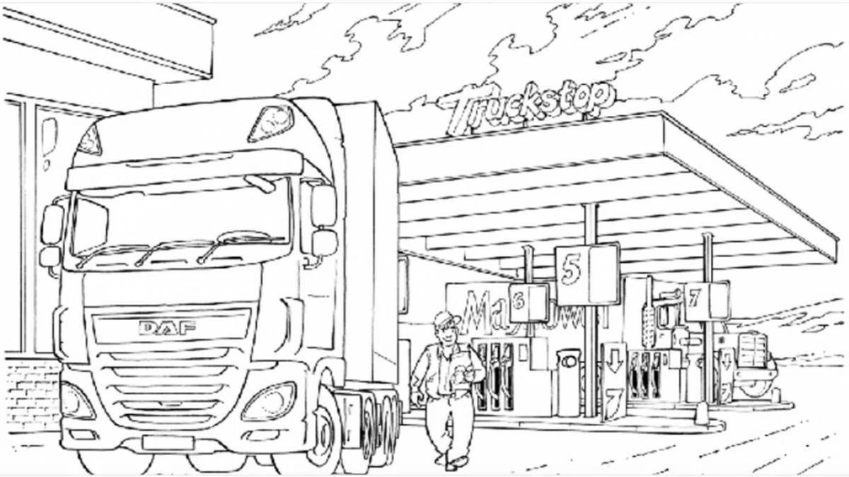 Beautiful coloring daf