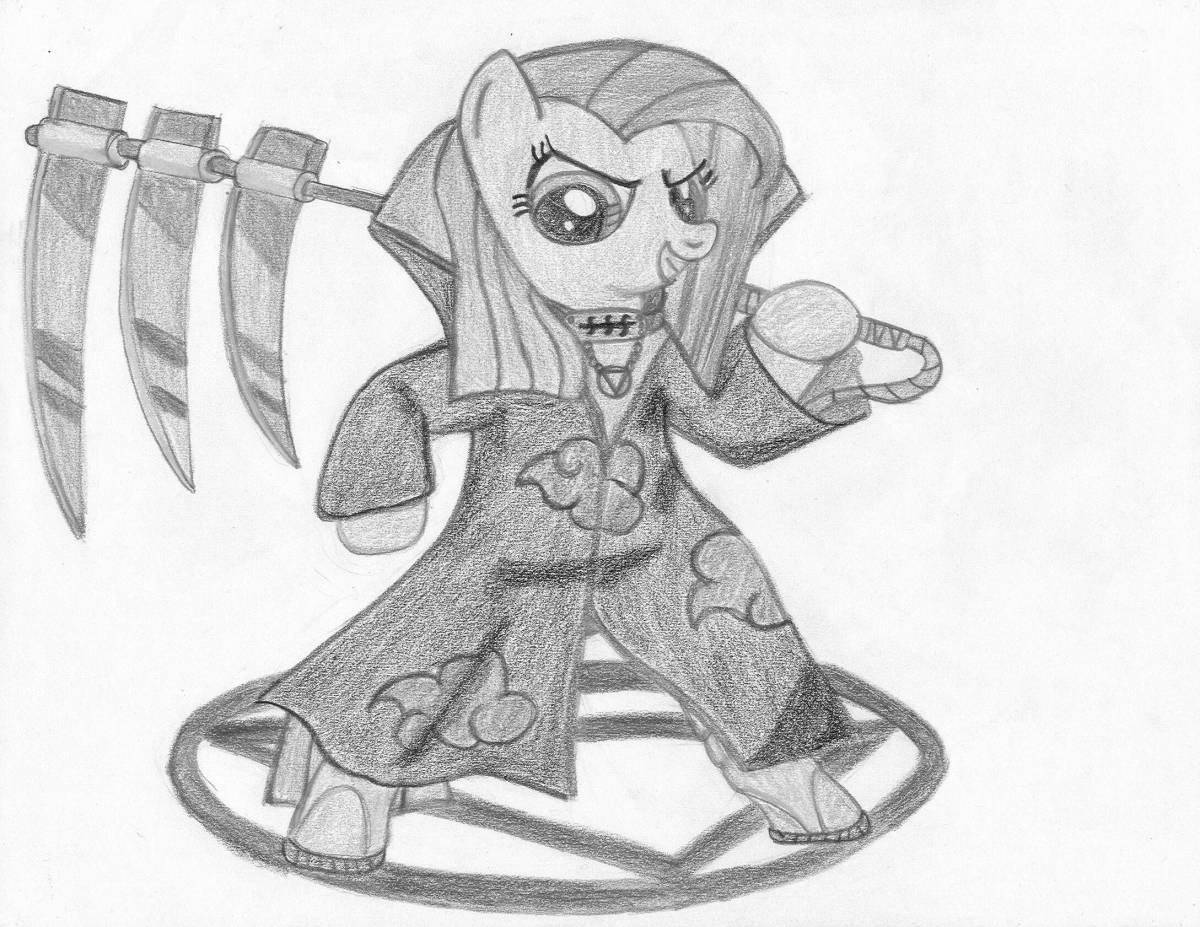 Pinkamine awesome coloring book