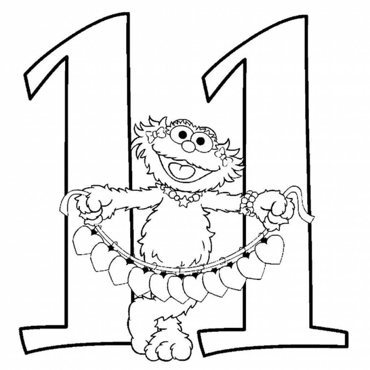 Playful coloring page 20