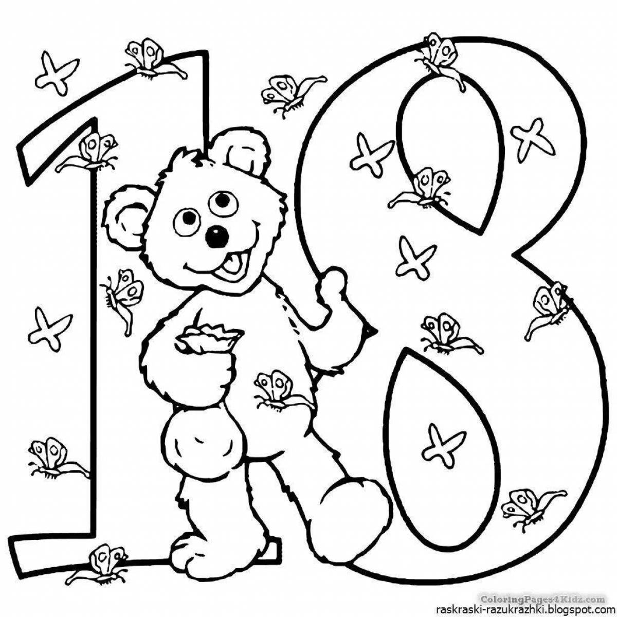 Witty coloring page 20