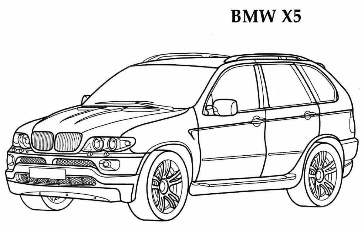 Ослепительная раскраска m5