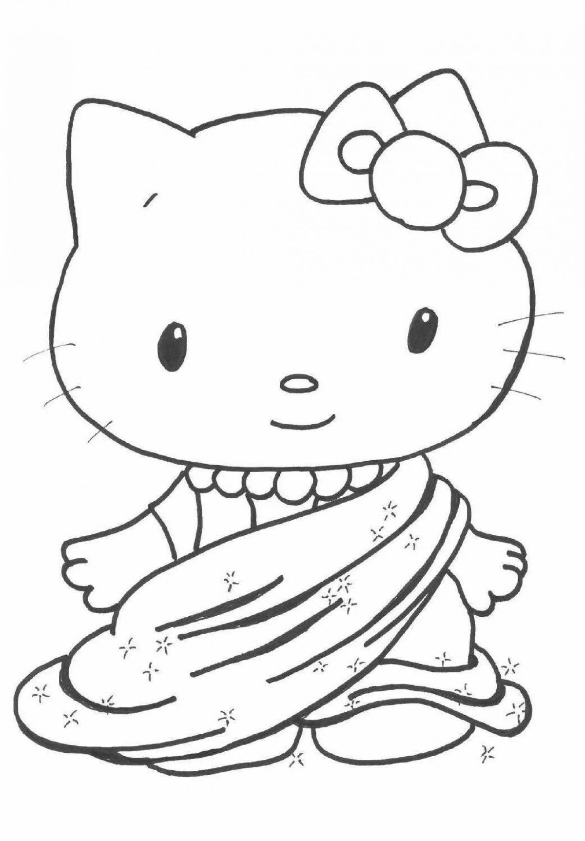 Color-frenzy katie coloring page