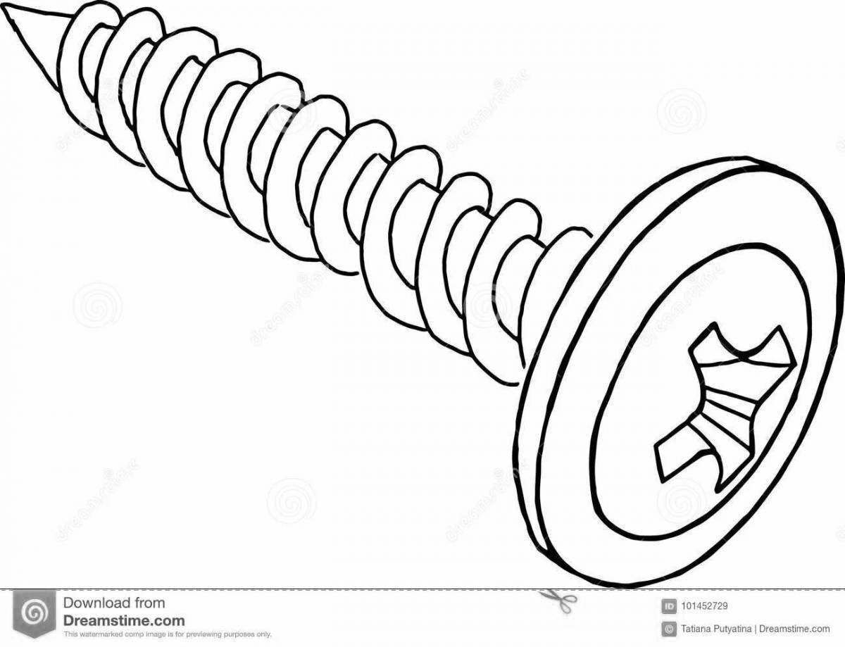 Vinta's intriguing coloring page