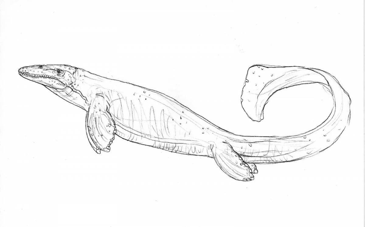 Liopleurodon bright coloring