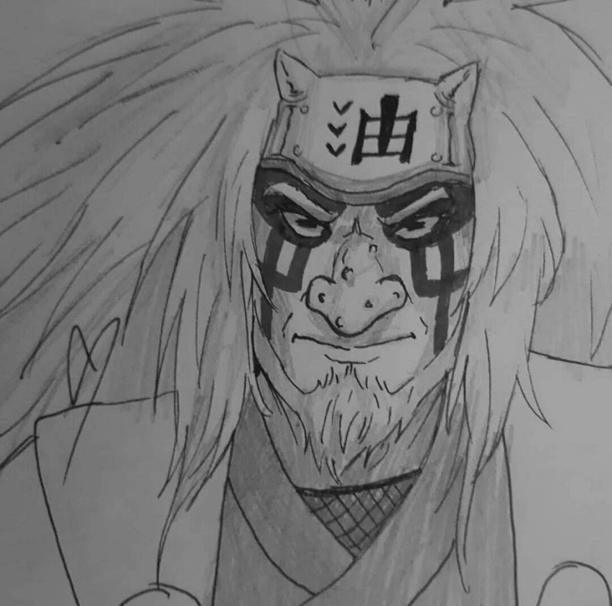 Увлекательная раскраска джирайя