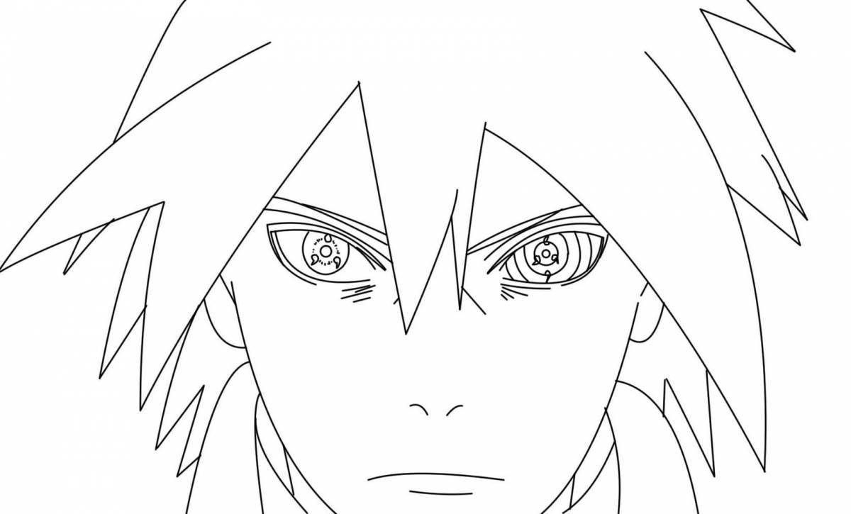 Exciting zetsu coloring book