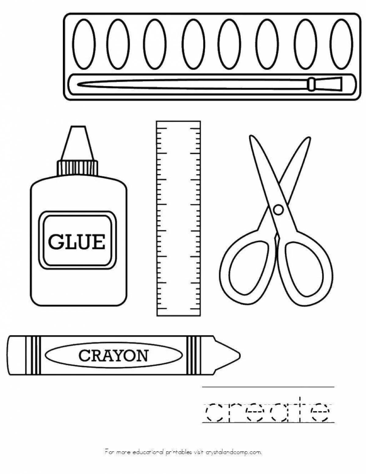 Coloring pages with innovative colors