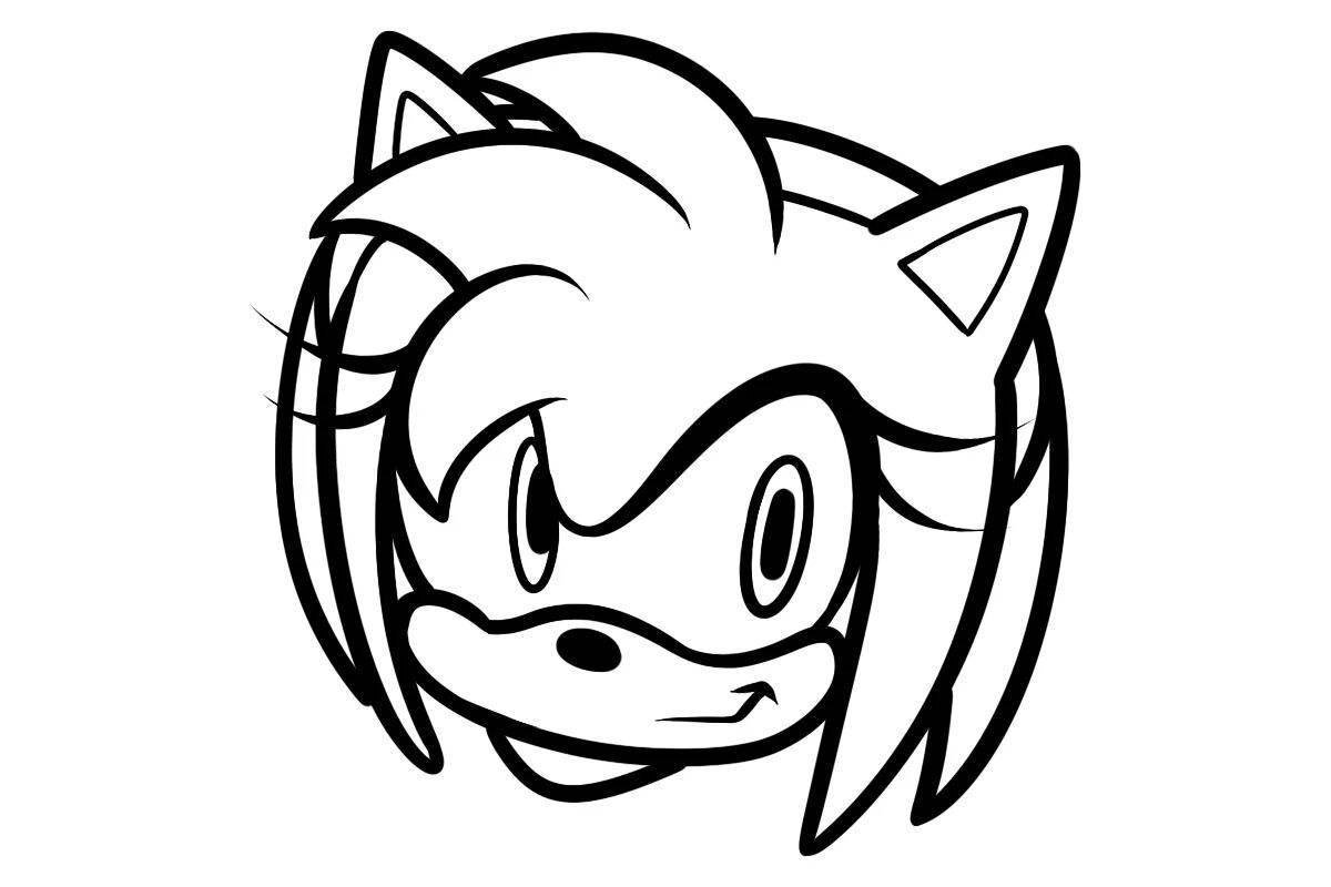 Sonic light coloring book