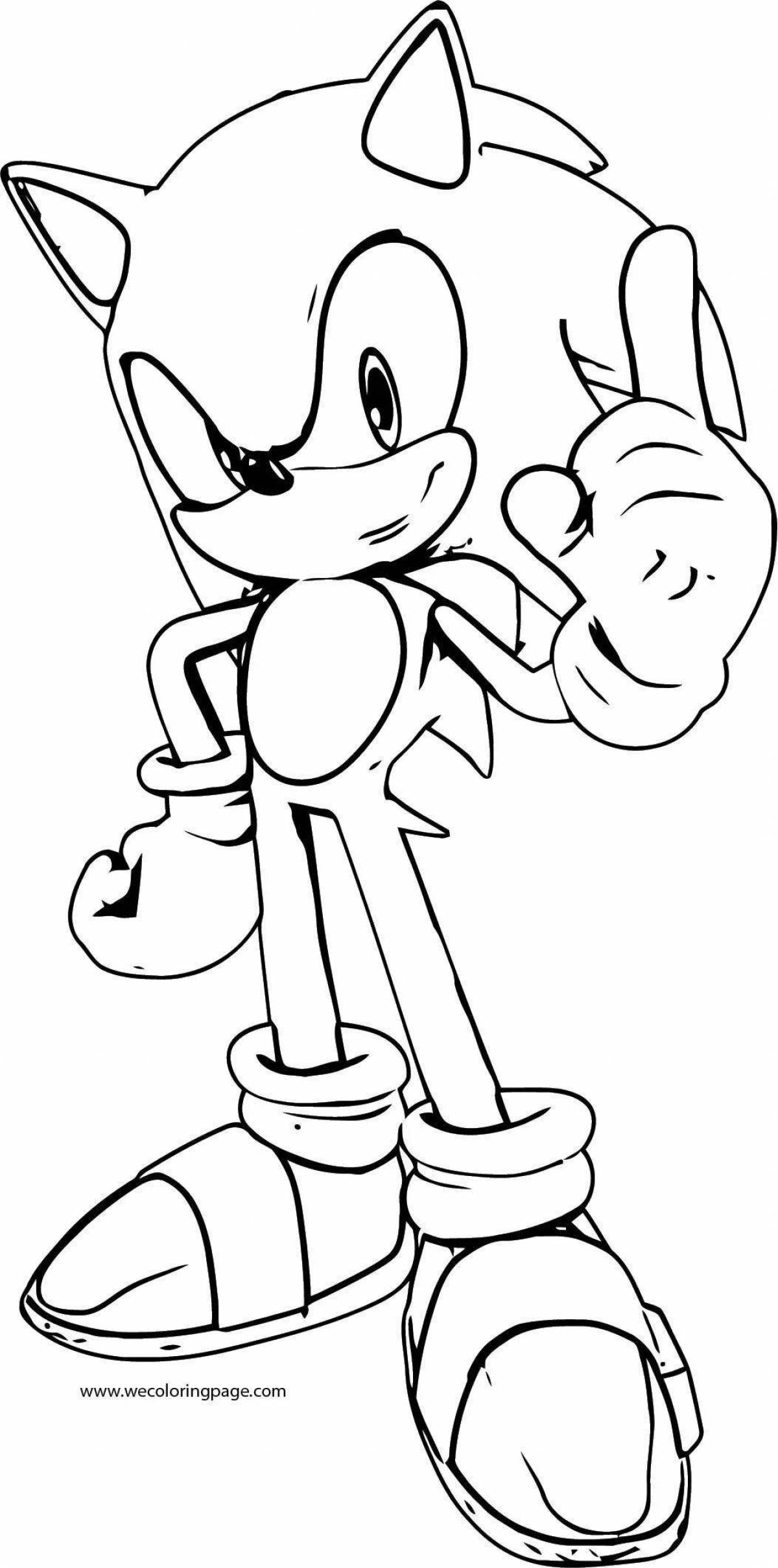 Sonic force live coloring
