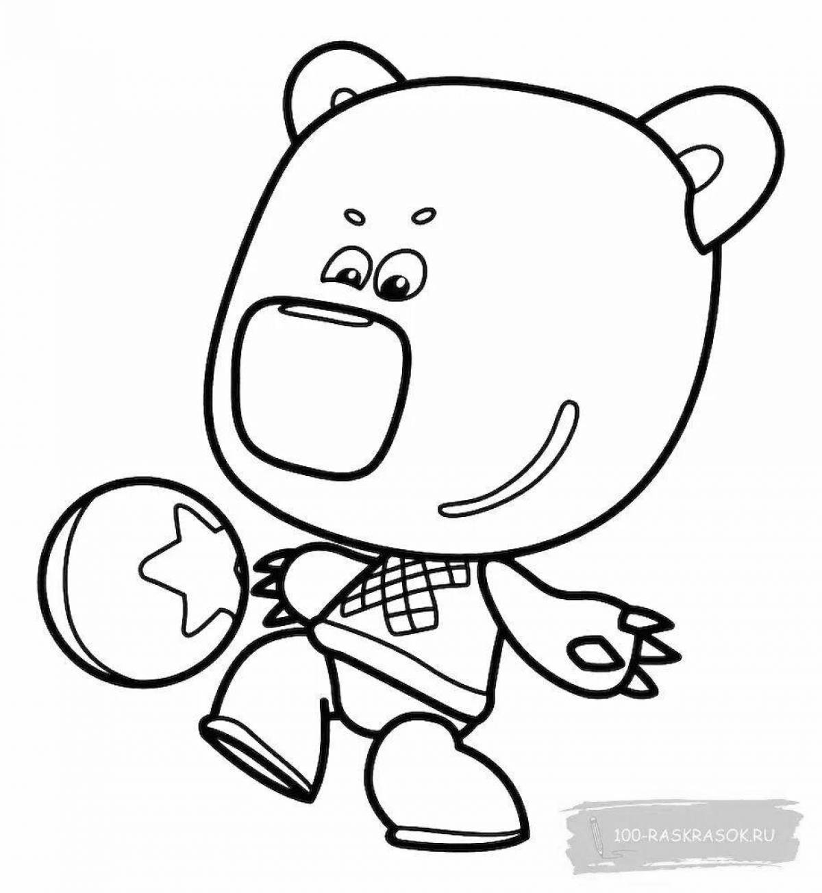 Coloring cute mimi mimimishki