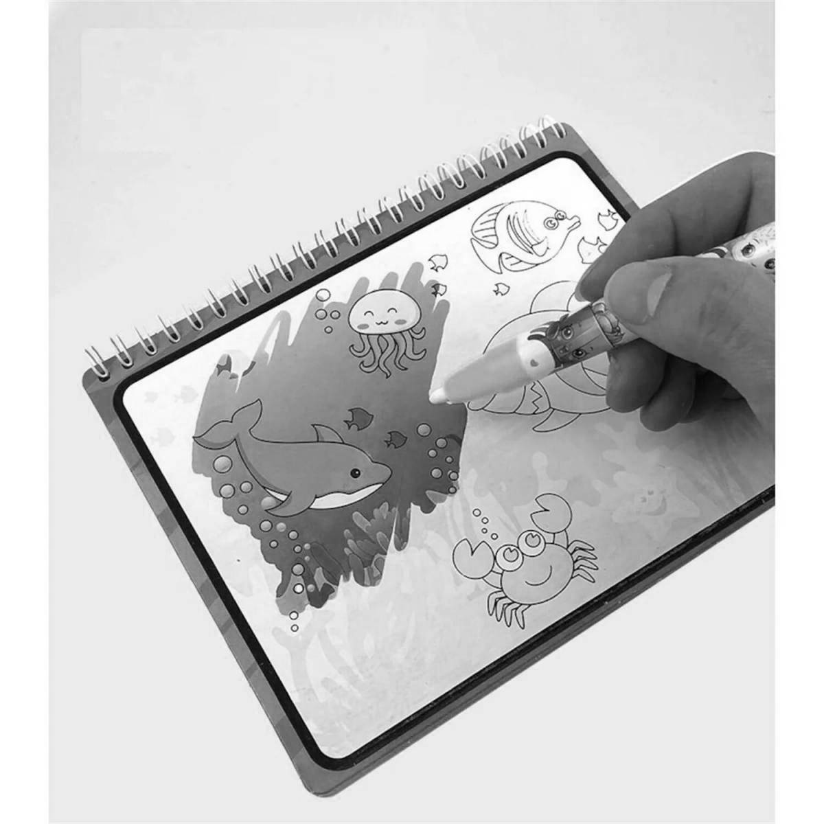 Photo Reusable album with color dynamic coloring