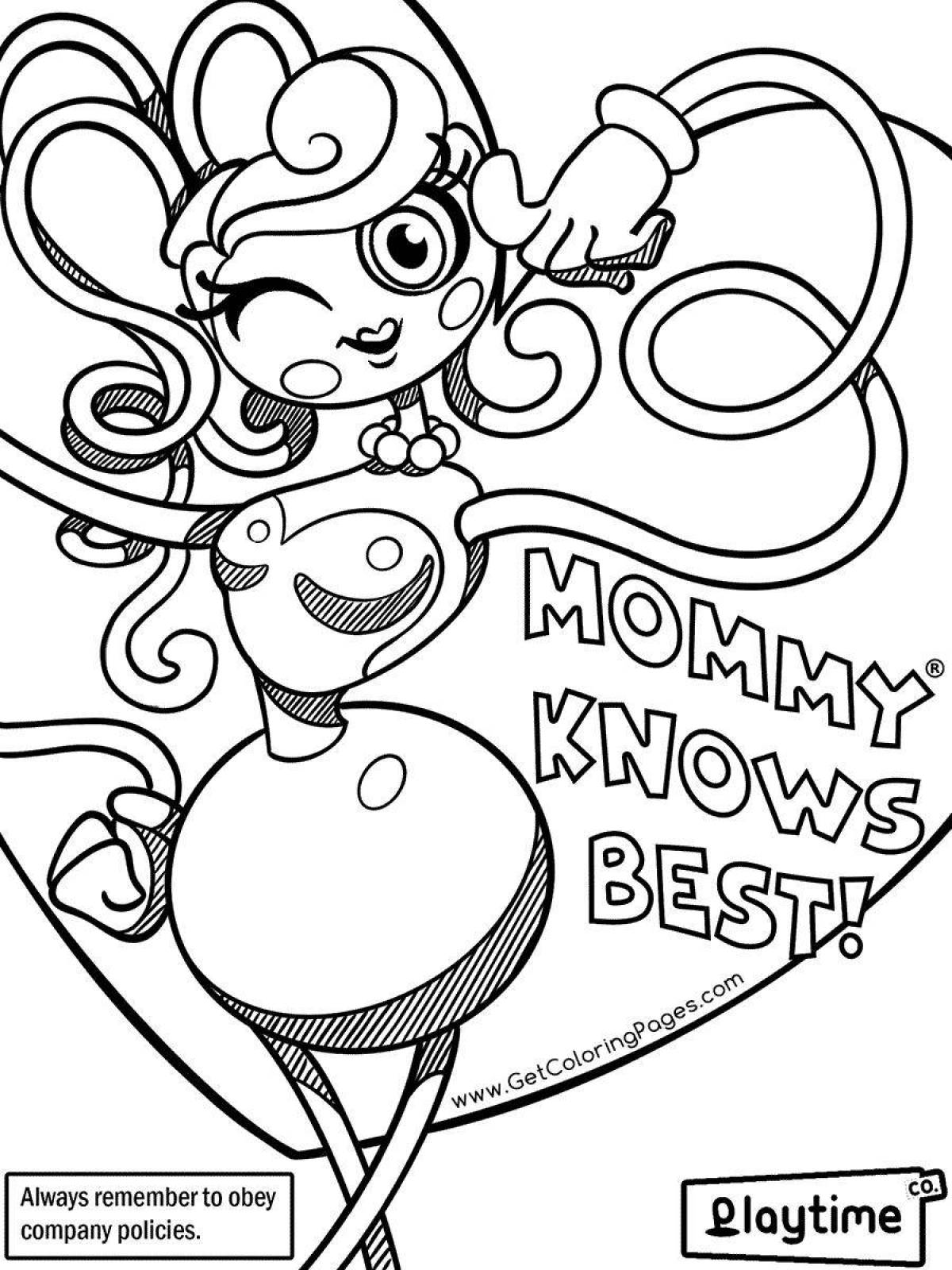 Fun game drink coloring page