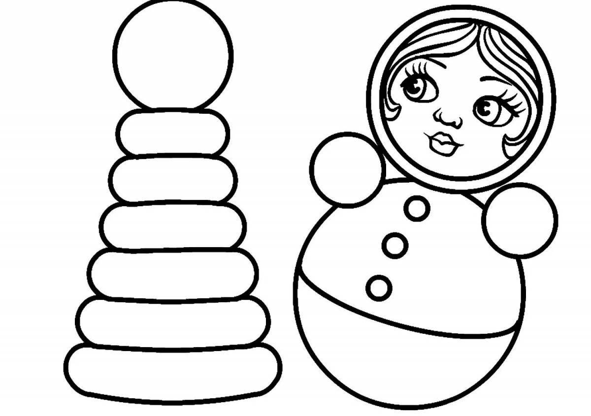 Charming coloring page 2 3
