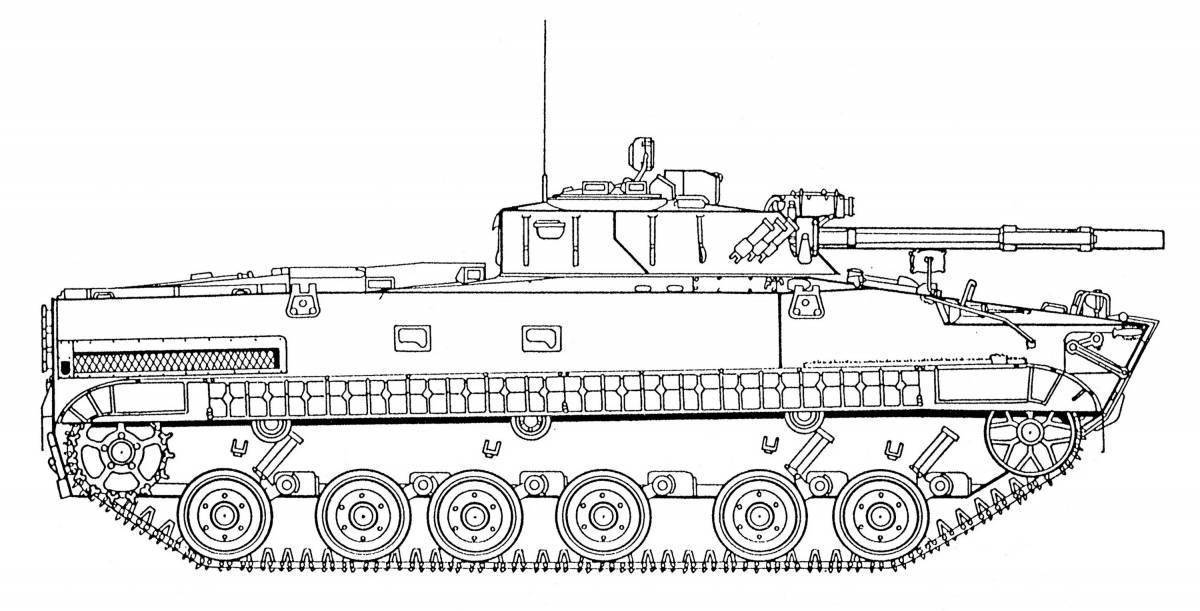 Бмп 2 рисунок сбоку