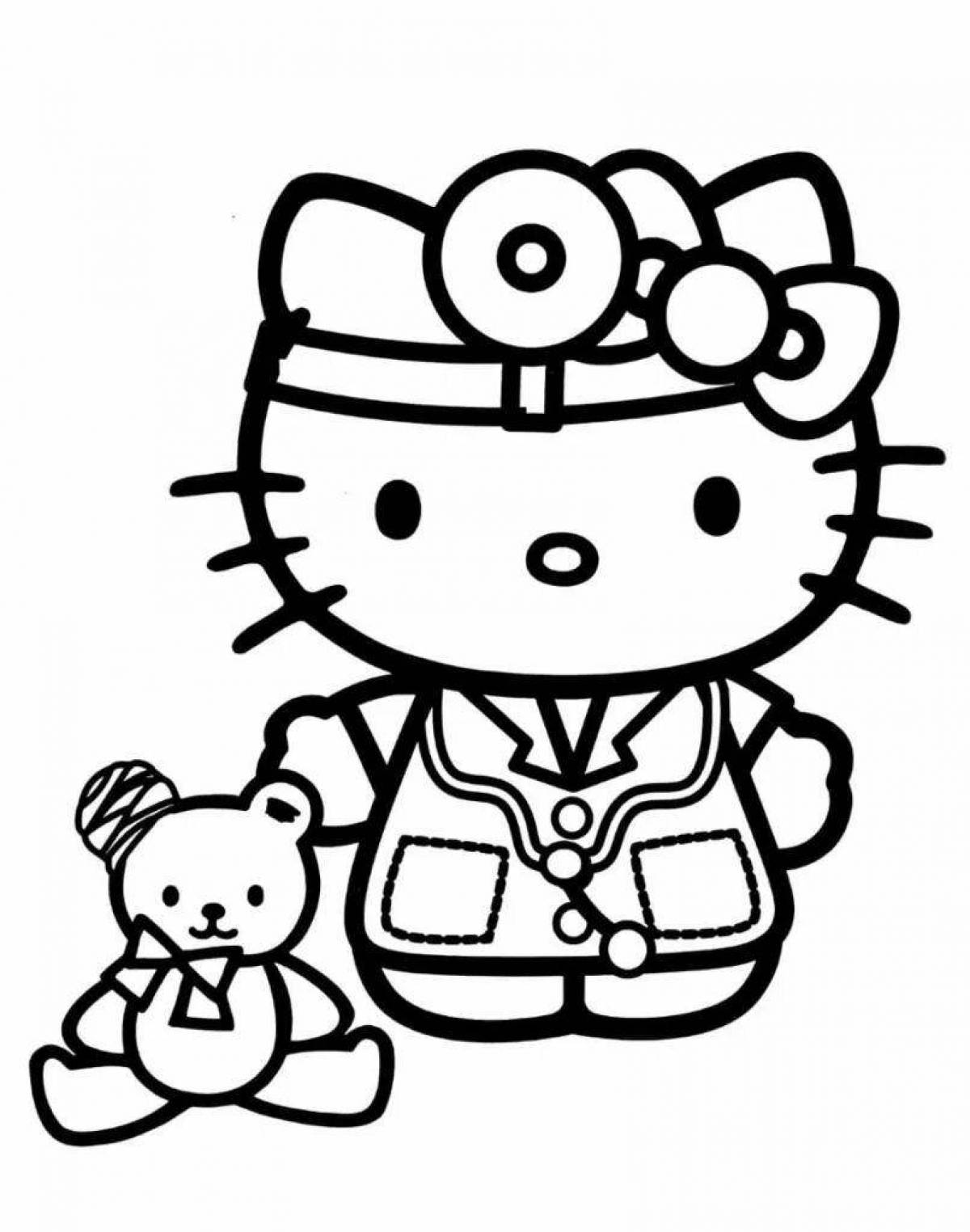 Kitty mity's merciful coloring book