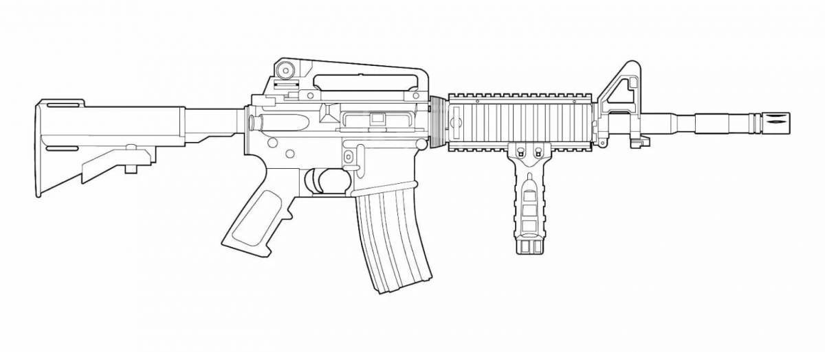 Weapons stand coloring