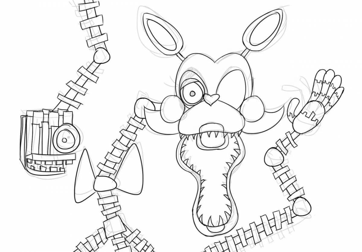 Photo Brazier playful animatronic coloring book