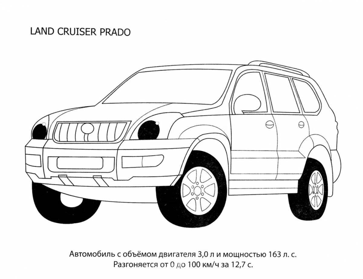 Fun coloring toyota prado