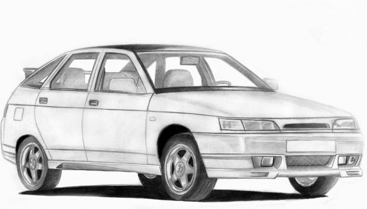 Daewoo nexia coloring with imagination