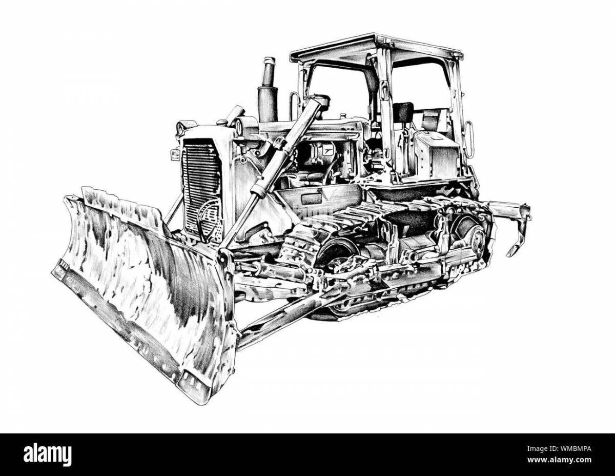 Великолепная раскраска dt 75