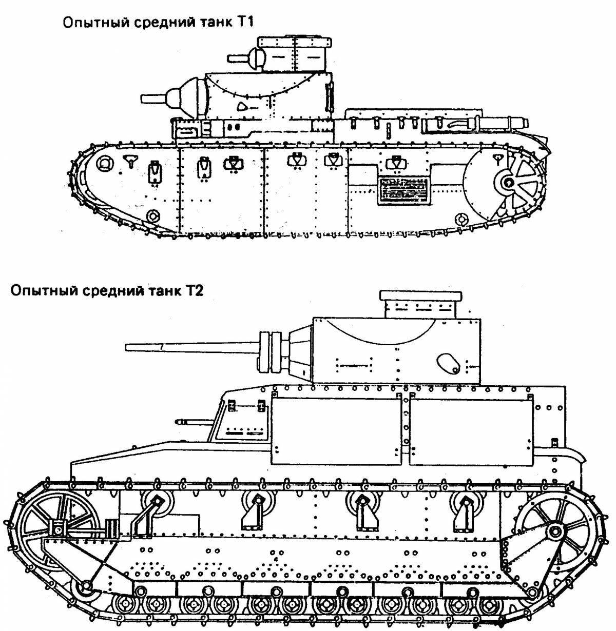 Coloring page charming t-35