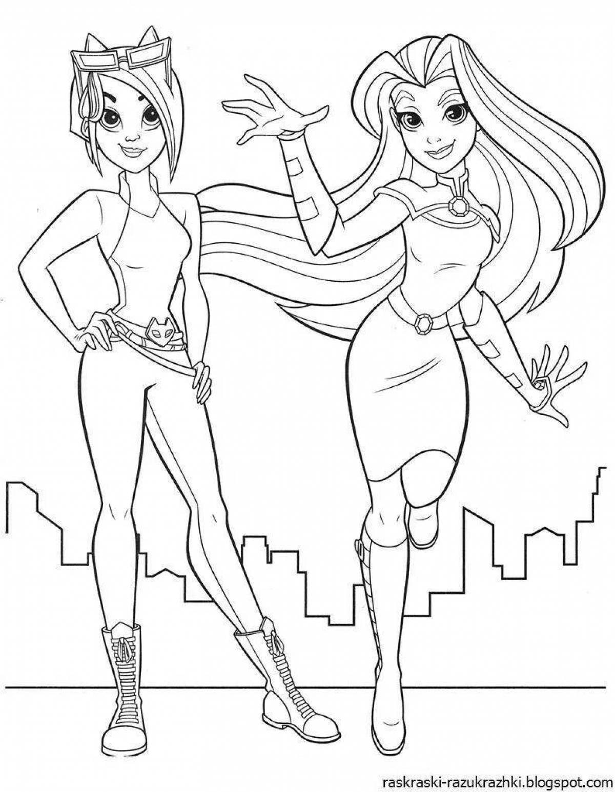 Great coloring super 10