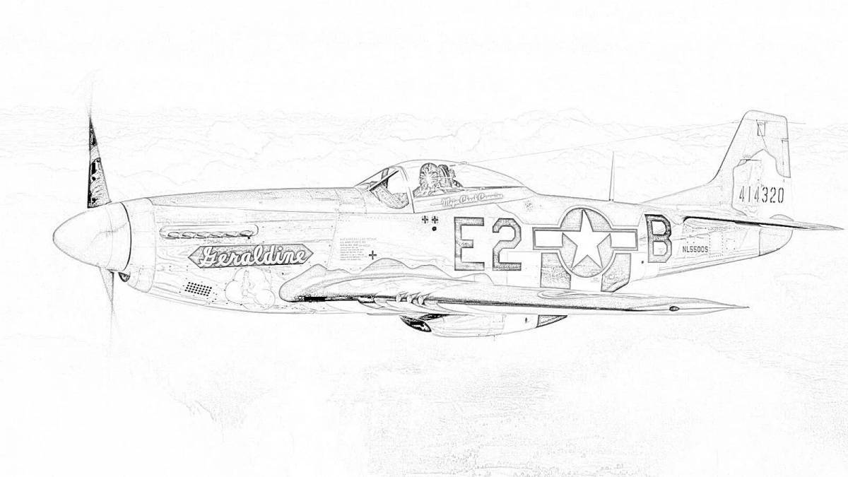 Charming war thunder coloring book