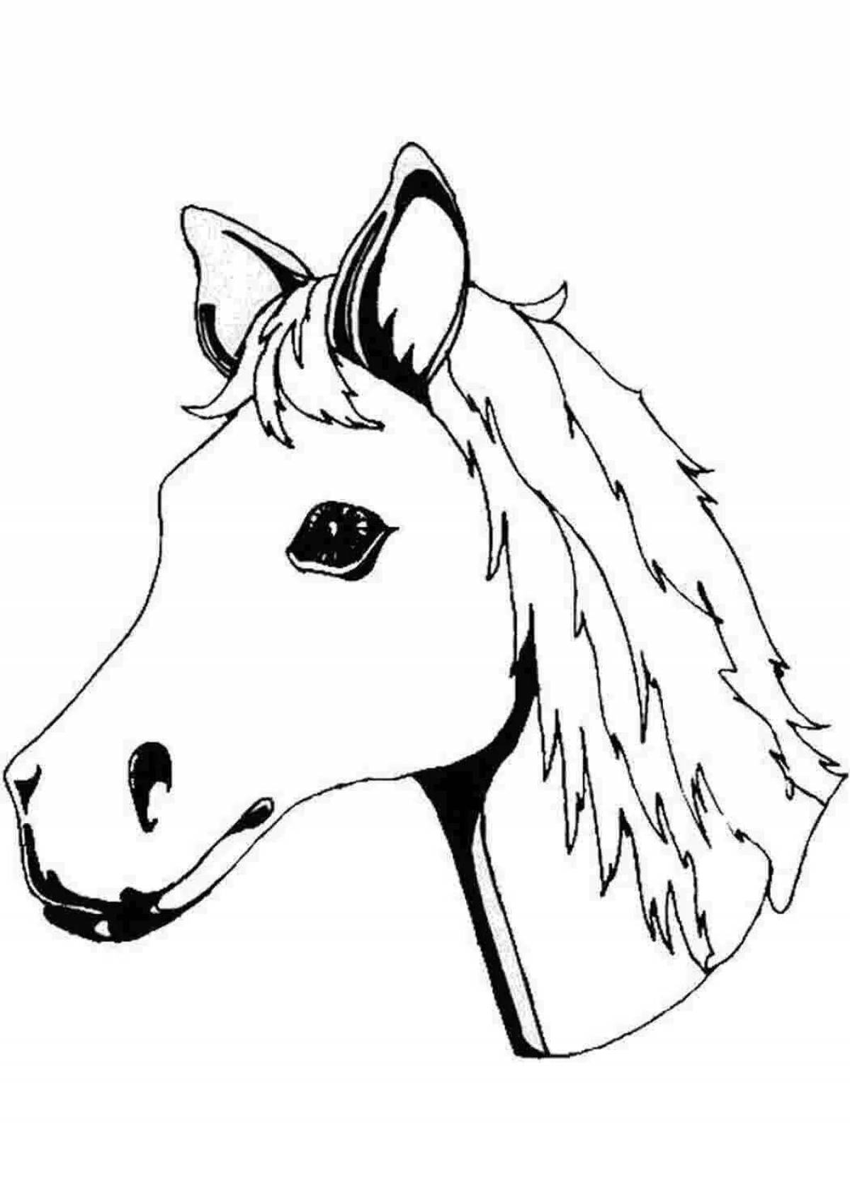 Стоковые векторные изображения по запросу Голова лошади