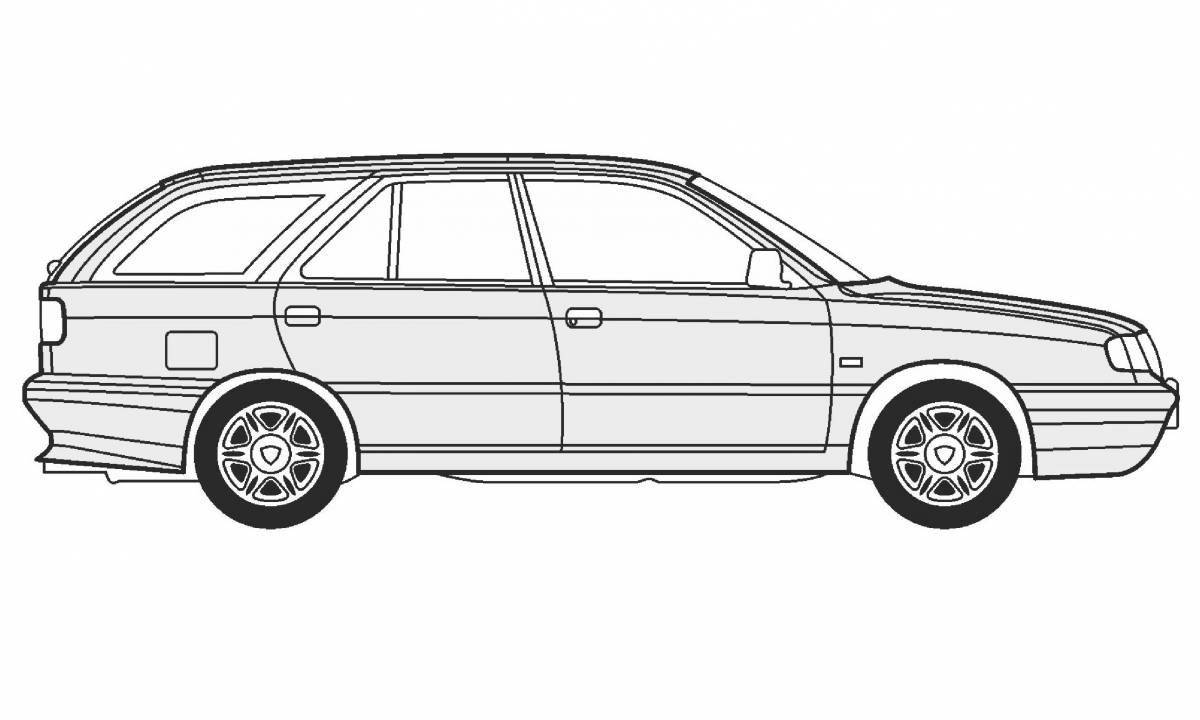 Animated coloring vaz 2113