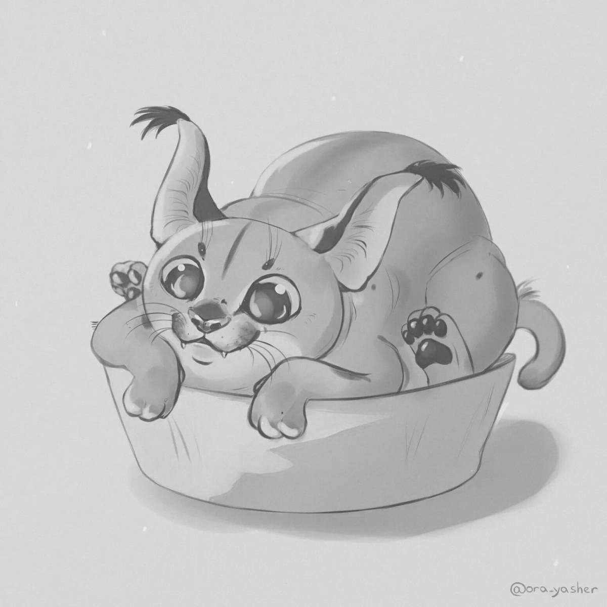 Eccentric coloring page slap meme