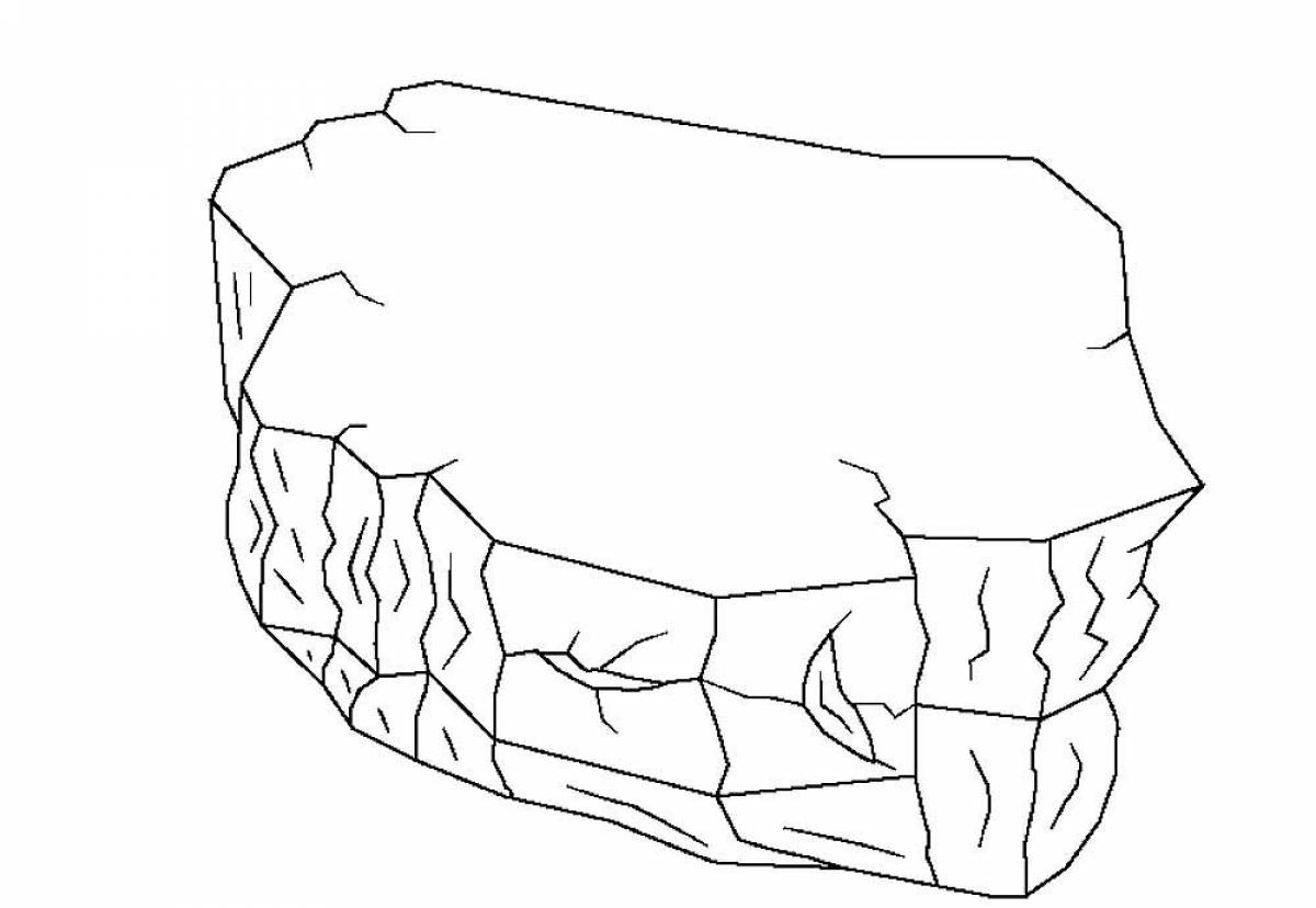 Гранит камень как нарисовать