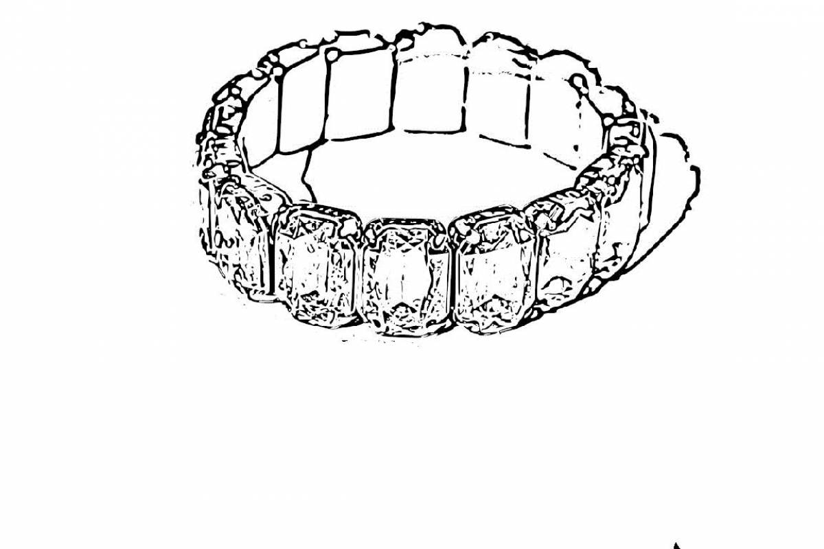 Как браслет рисовать