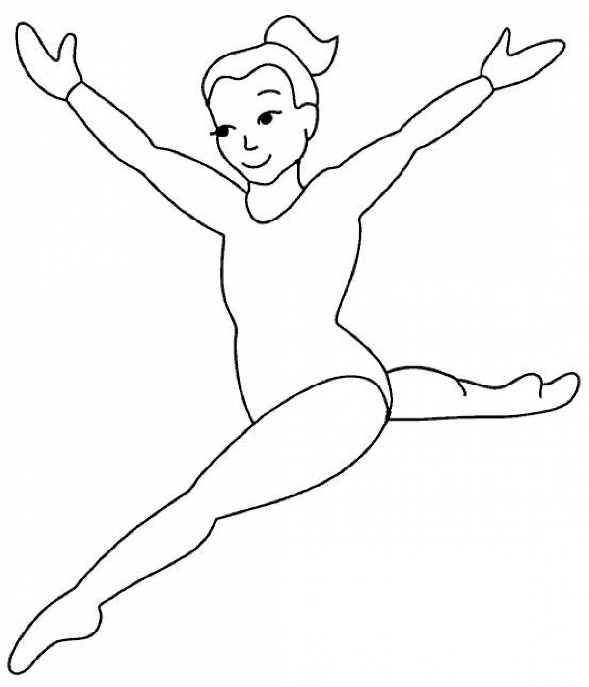 Rhythmic gymnast