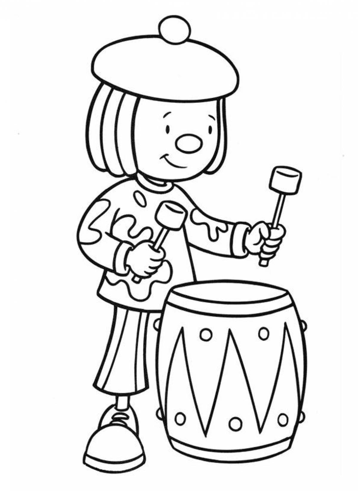 Boy with a drum