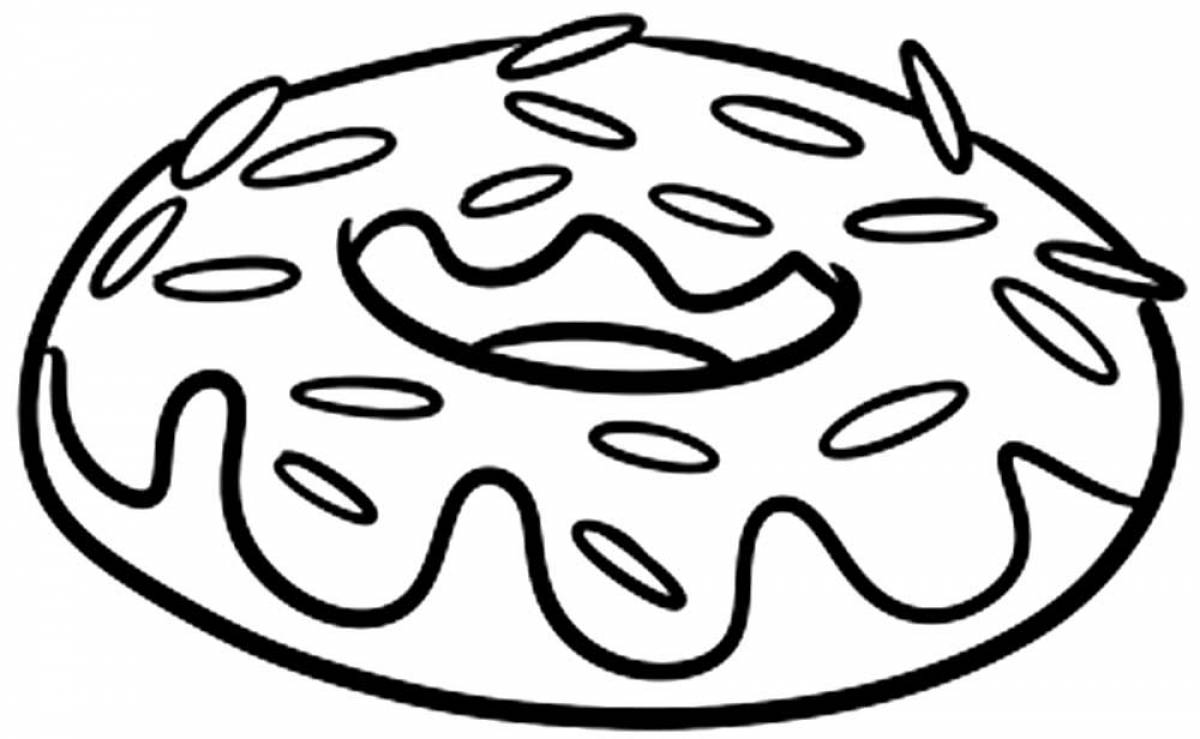 Рисунок пончик