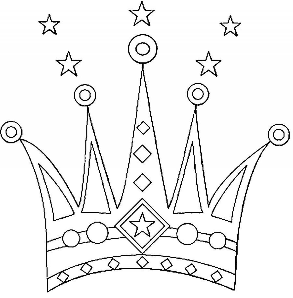 Раскраски корона