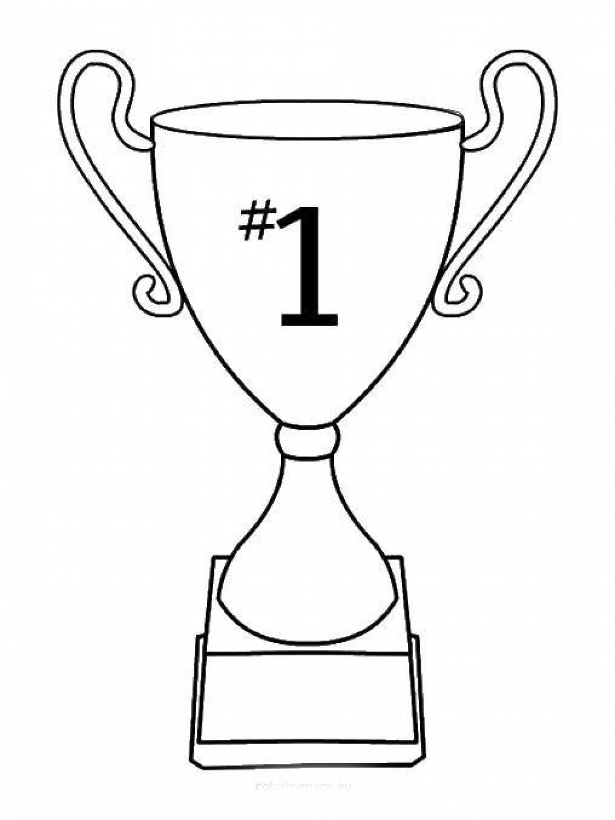 Cup for first place