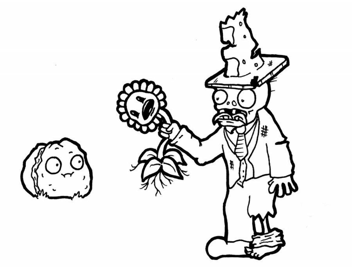 Zombie scarecrow
